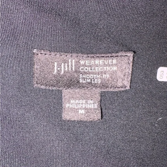 J.Jill Wearever collection smooth fit pants w/elastic thick waist band Sz-M - Picture 8 of 8